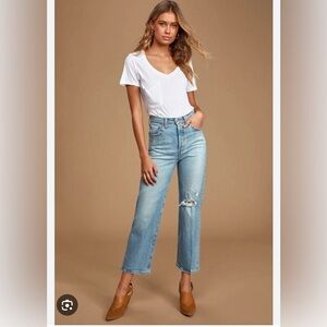 Levi’s Ribcage Straight-leg Jeans